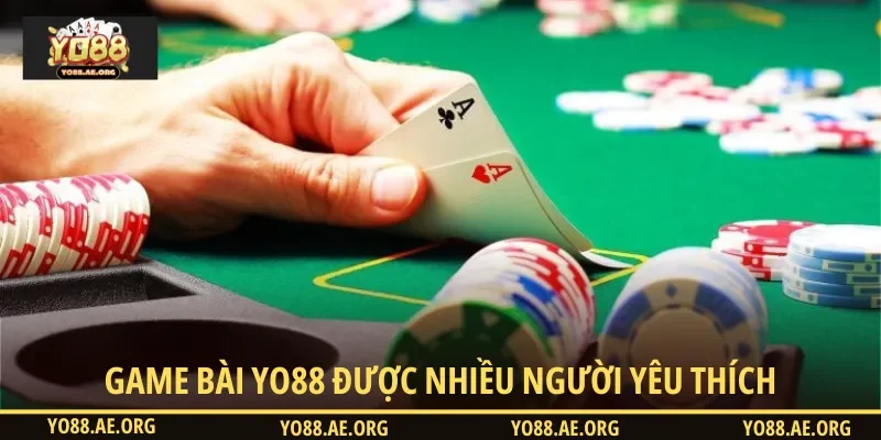 Game bài YO88 được nhiều hội viên yêu thích giải trí cả ngày