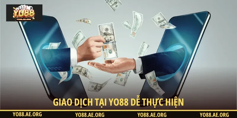 Giao dịch tại cổng game đa dạng và rất dễ thực hiện