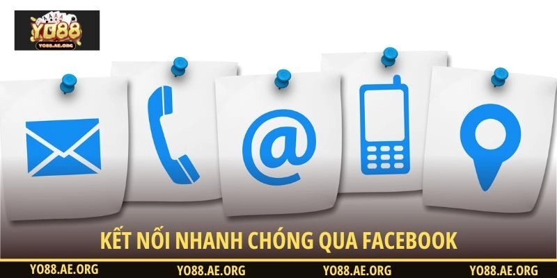 Kết nối nhanh chóng thông qua nền tảng Facebook